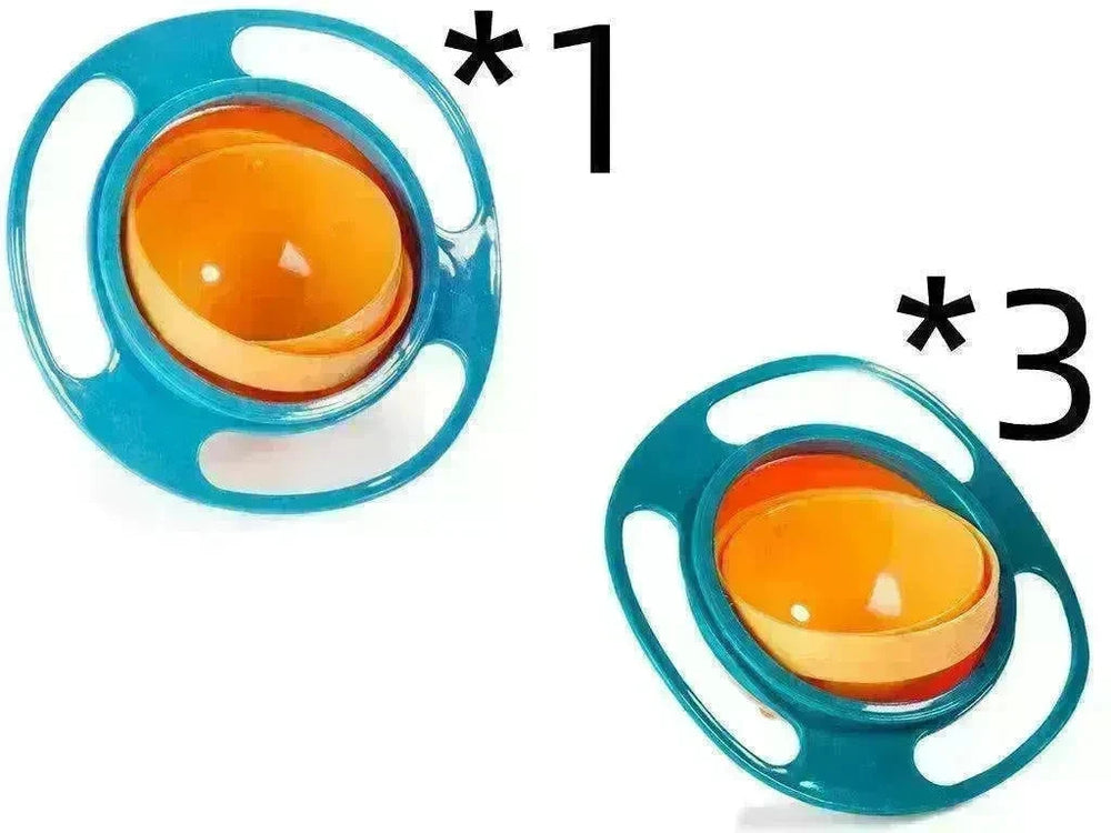 360 Rotate Universal Spill-proof Bowl Dishes - EX-STOCK CANADA