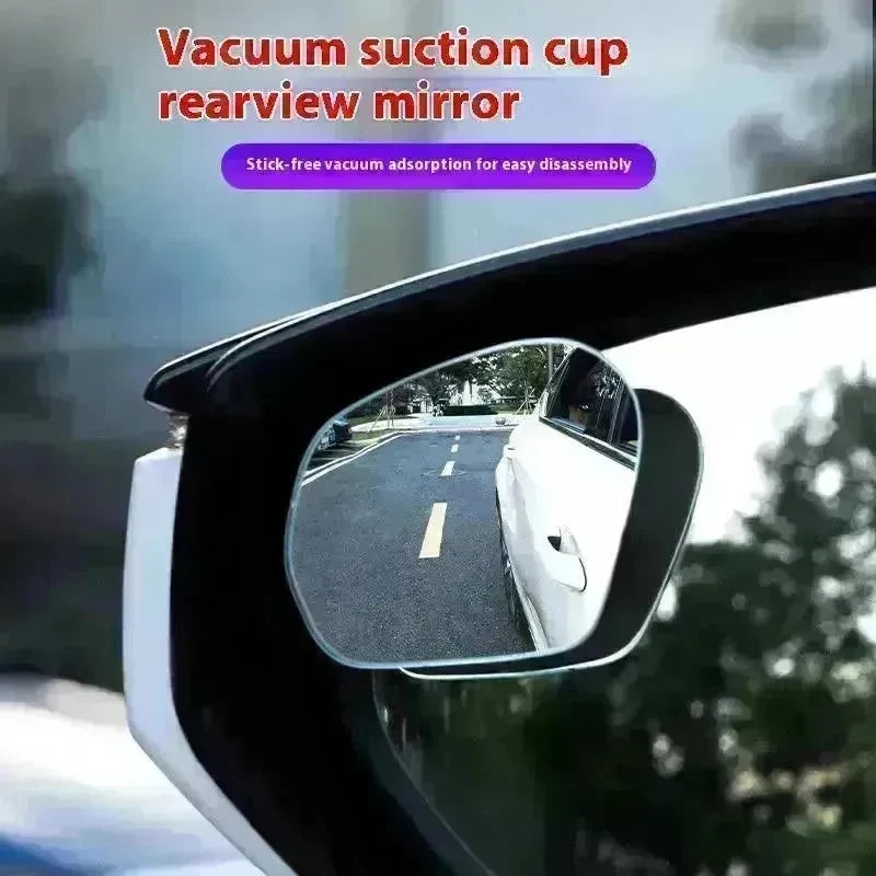 360 Degree High-definition Wide-angle Suction Cup Car Small Circular Rearview Mirror - EX-STOCK CANADA