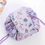 Animal Printing Large Capacity Drawstring Lazy Cosmetic Storage Bag - EX-STOCK CANADA