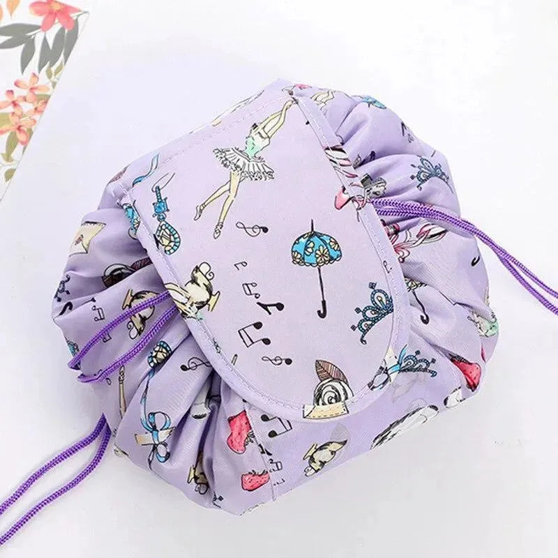 Animal Printing Large Capacity Drawstring Lazy Cosmetic Storage Bag - EX-STOCK CANADA