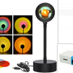 Sunset Projection Lamp Sunset Projector Night Light Wall Decoration Lighting EX-STOCK Canada 