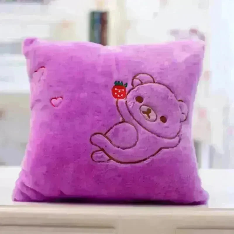 Unique Luminous Pillow Vivid Star Design LED Light Colorful Cushion Stars Plush Pillow Toys Gift For Kids Children Girl - EX-STOCK CANADA
