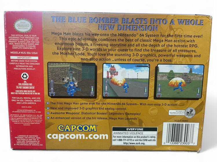 Mega Man 64  (Box Only, no Insert) 