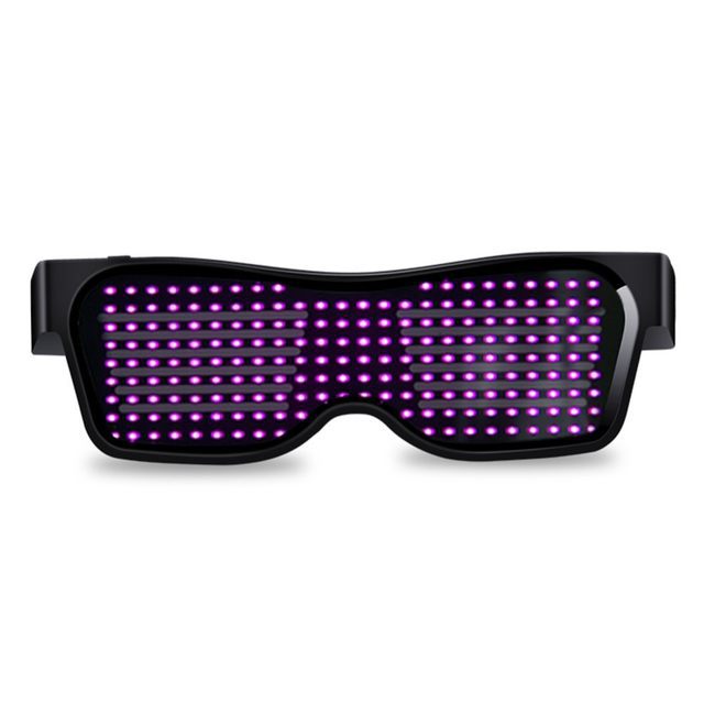 Multicolor Party LED Glasses Dynamic Flashing LED Glasses EX-STOCK Canada 