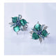 Purple Epoxy Earrings Pendant Set - EX-STOCK CANADA