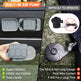 Truck Bed Air Mattress For 6.0-6.5ft Full-size Short Beds, Easily Inflates And Deflates With Built-In Rechargeable Air Pump Camping Bed Outdoor Mattress EX-STOCK