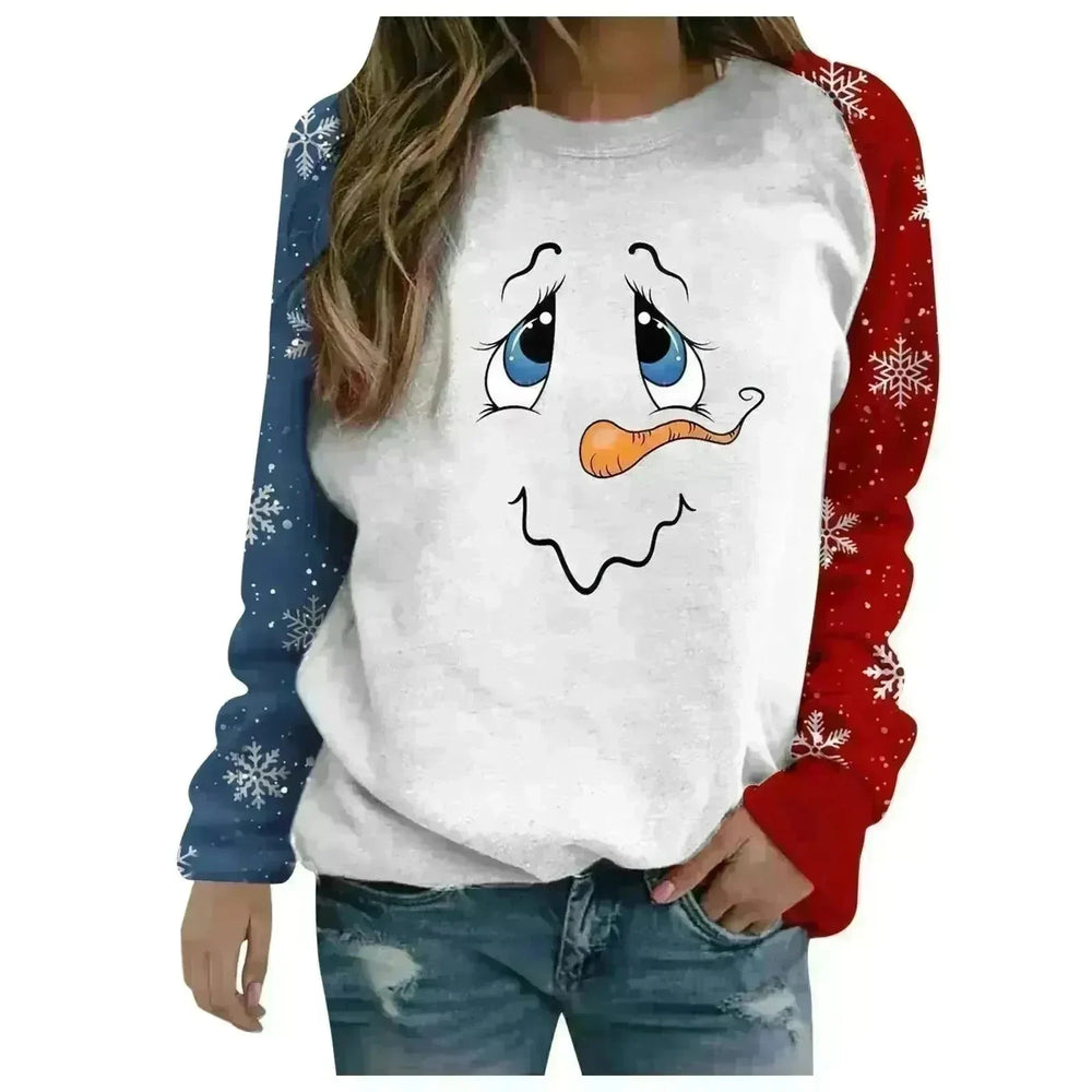 Women Autumn And Winter Funny Christmas Sweatshirt - EX-STOCK CANADA