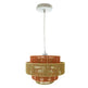 Dorset Pendant Lamp - White And Natural Terracotta EX-STOCK