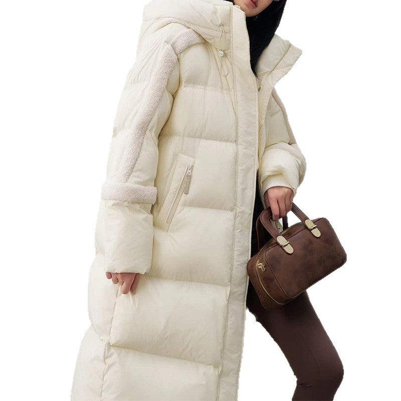 Down Jacket Winter Women's Mid-length Thick Coat - EX-STOCK Canada