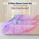 Girly Duvet Cover Rainbow Glitter Ombre Bedding Sets 3 Pcs Chic  Purple Blue Green Pastel Bed Spreads Sparkle Quilt Cover Set With 2 Pillow Shams EX-STOCK Canada 