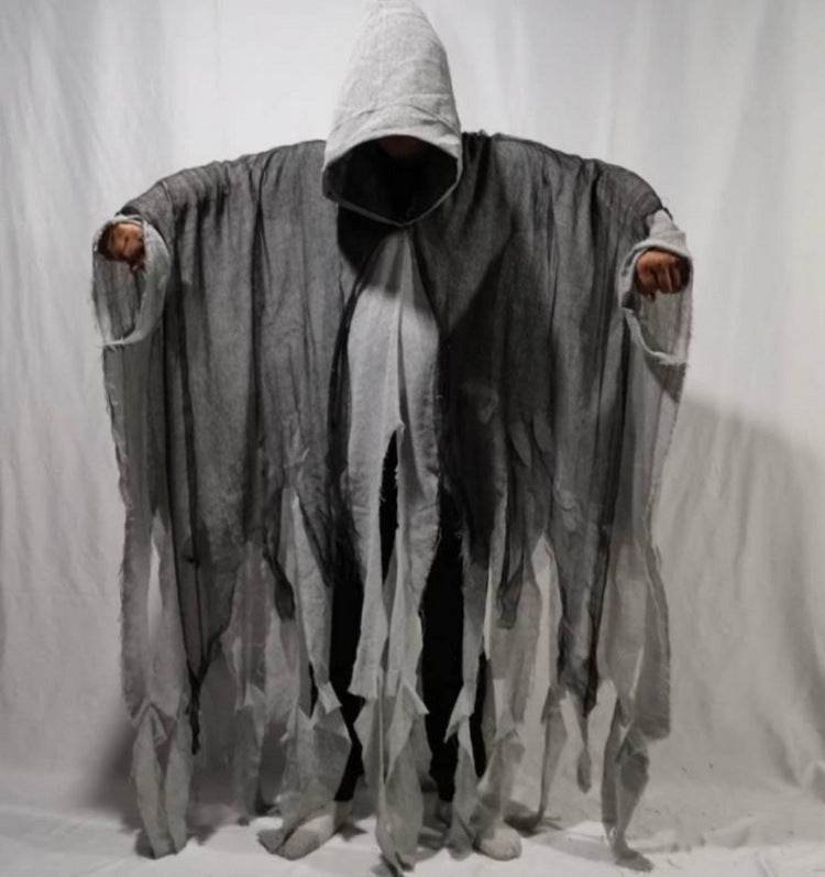 Halloween Cloak Cos Zombie Clothing Skull Cloak Props EX-STOCK