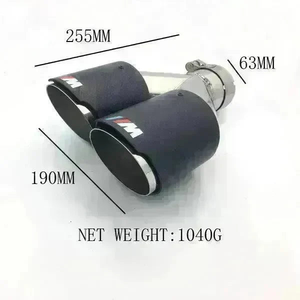 Retrofitting Tailpipe M Standard On Automobile Exhaust Pipe - EX-STOCK CANADA