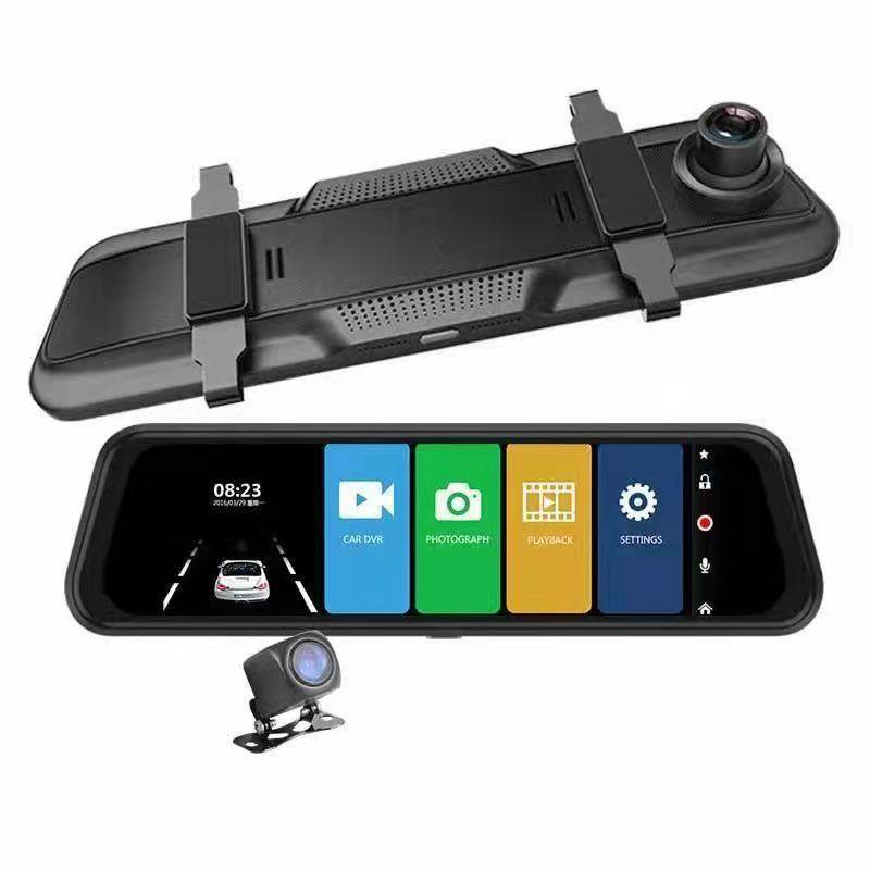 HD Night Vision Front And Rear 10 Inch 12 Inch Streaming Media Electronic Rearview Mirror EX-STOCK Canada 
