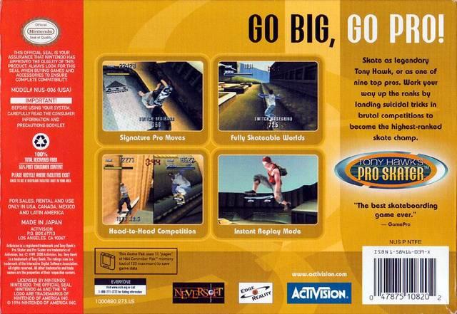 Tony Hawk's Pro Skater 