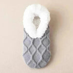 Winter Warm Short Cotton Slipper Socks Unisex Thicken Thermal Plush Home Floor Sock Soft Non-slip Grip Fuzzy Floor Fluffy Socks