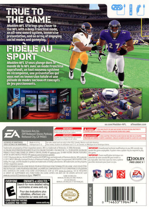 Madden NFL 12 