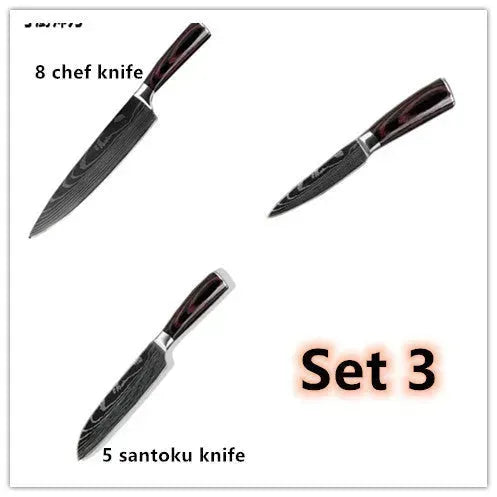 Carpenter's Special Set 6-piece Set 8-piece Set Knife Chef Knife Kitchen Knife Cooking - EX-STOCK CANADA