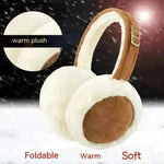 Couple Earmuff Plush Ear Warmer Cold-proof Folding Earmuffs To Undertake Orders