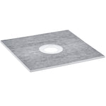 Shower Curb Kit, 36x36 Shower Pan Kit With 6.3 Central Drain, Lightweight EPS Shower Installation Kits With 2 Waterproof Cloths, Shower Pan Slope Sticks Fit For Bathroom EX-STOCK