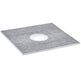 Shower Curb Kit, 36x36 Shower Pan Kit With 6.3 Central Drain, Lightweight EPS Shower Installation Kits With 2 Waterproof Cloths, Shower Pan Slope Sticks Fit For Bathroom EX-STOCK