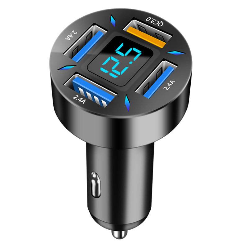 Four-port Car Charger 4USB Car Charger EX-STOCK Canada 