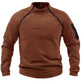 Stand Collar Men's Sweater Warm And Loose Solid Color Clothing EX-STOCK Canada 