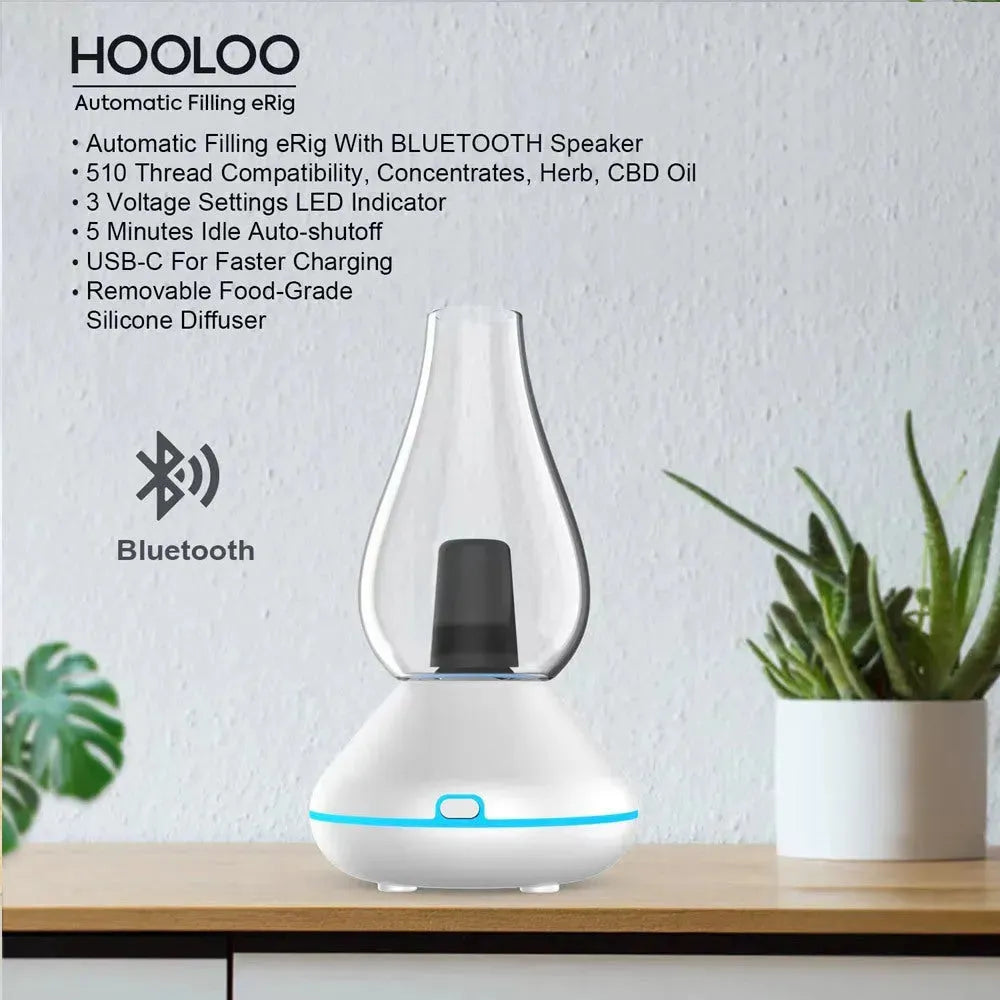 Bluetooth Speaker 3-in-1 Water Glass Hookah Dry Burning - EX-STOCK CANADA