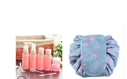 Animal Printing Large Capacity Drawstring Lazy Cosmetic Storage Bag - EX-STOCK CANADA