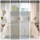 3 Piece Reversible Scalloped Edge Quilt Set Cream King Cal King EX-STOCK