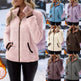Double-Sided Fleece Zip-Up Cardigan - Casual Plush Hooded Jacket for Men Women Winter Warm Outerwear | EX-STOCK product gallery photo 1