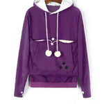Amantes de los gatos unisex algodón sudaderas