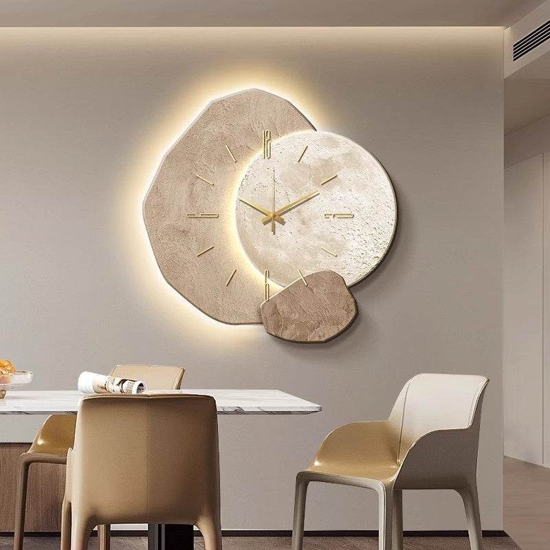 Lucky Stone Restaurant Clock Wall Clock  EX-STOCK CANADA