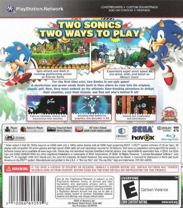 Sonic Generations 
