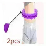 Abdominal Waist Trainer Smart Weighted Adjustable Hula Hoop - EX-STOCK CANADA