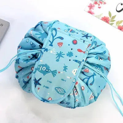 Animal Printing Large Capacity Drawstring Lazy Cosmetic Storage Bag - EX-STOCK CANADA
