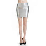 Fashion Hot Girl Hip Mini Faux Leather skirt - EX-STOCK CANADA