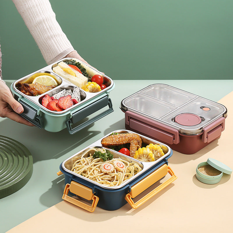 304 Stainless Steel Sealed Insulated Lunch Box EX-STOCK