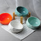 Pet Supplies Bowl Ceramic Cat Bowl Dog Bowl Oblique Mouth - EX-STOCK CANADA