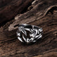 Men's Domineering Open Dragon Claw Ring Punk Chrome Jewelry Titanium Steel Dragon Claw Heart Party Rings For Men EX-STOCK