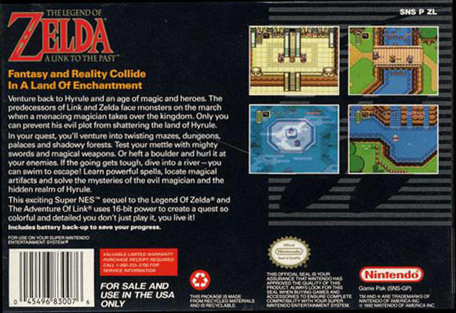Die Legende von Zelda - Ein Link zur Vergangenheit 