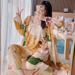 Three-piece Homewear Pajamas For Women EX-STOCK