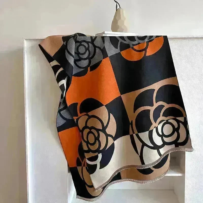 Cashmere Dual-use Warm Winter Vintage Scarf Women - EX-STOCK CANADA