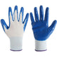 Gants en latex résistants à l'usure imprégnés de nitrile 