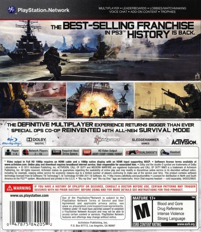 Call of Duty: Modern Warfare 3 