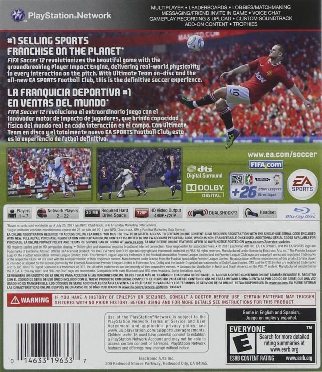 Fifa Soccer 12 