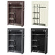 64 Portable Closet Storage Organizer Wardrobe Clothes Rack With Shelves Gray EX-STOCK