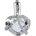 Crystal Heart Pendant - EX-STOCK CANADA