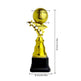Kids Sports Star Trophy – Football & Basketball Award, Gold Plastic (3 Sizes)