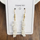 Handmade DIY Natural Crystal Stone Beaded Earrings - EX-STOCK CANADA