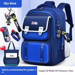 Schoolbag Boy Elementary School Students Three Four To Six Grade EX-STOCK